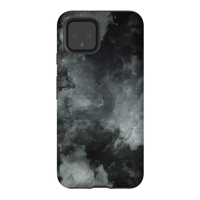 Pixel 4 StrongFit Aesthetic black galaxy  by Jms