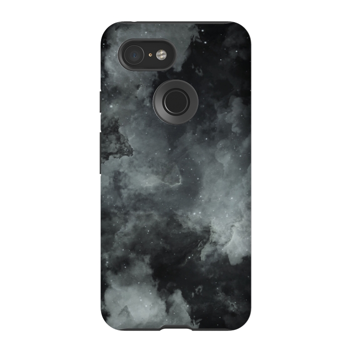 Pixel 3 StrongFit Aesthetic black galaxy  by Jms