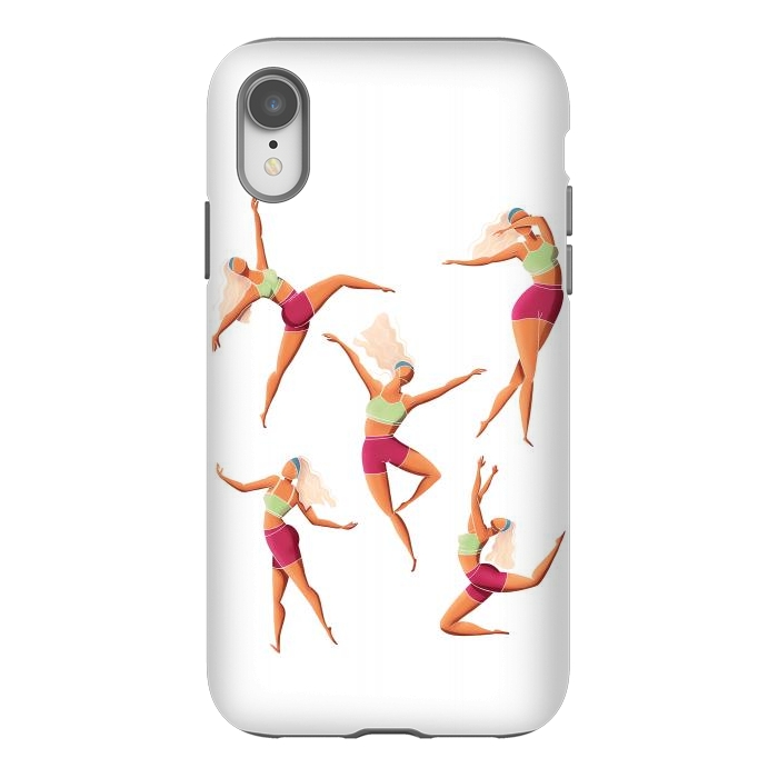 iPhone Xr StrongFit Dance Girl 001 by Jelena Obradovic
