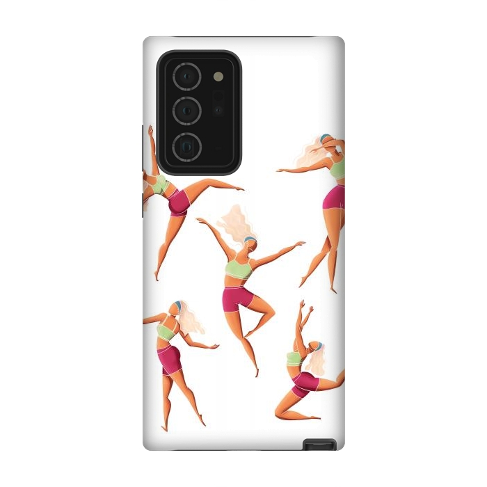 Galaxy Note 20 Ultra StrongFit Dance Girl 001 by Jelena Obradovic