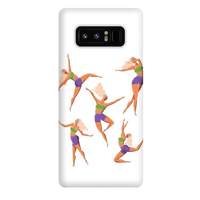 Galaxy Note 8 StrongFit Dance Girl 002 by Jelena Obradovic