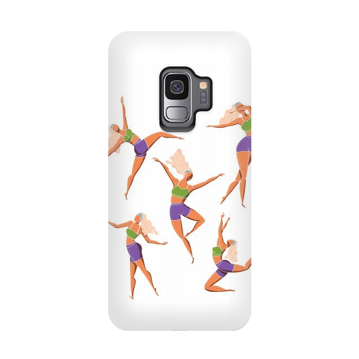 Galaxy S9 StrongFit Dance Girl 002 by Jelena Obradovic