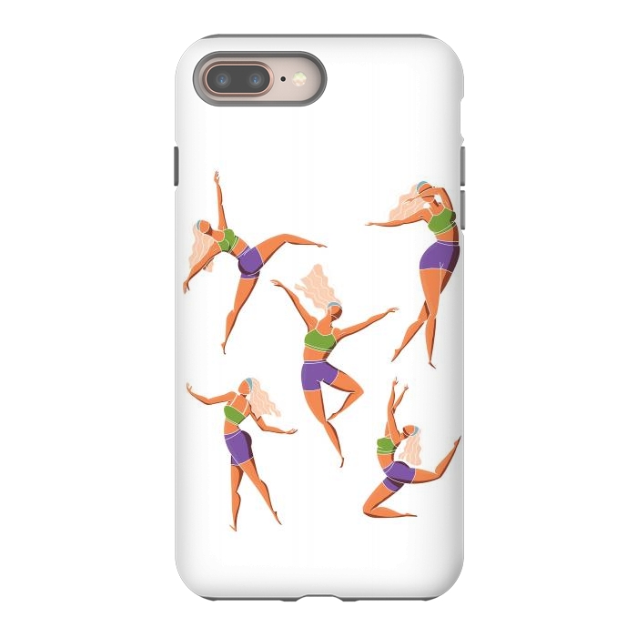 iPhone 8 plus StrongFit Dance Girl 002 by Jelena Obradovic