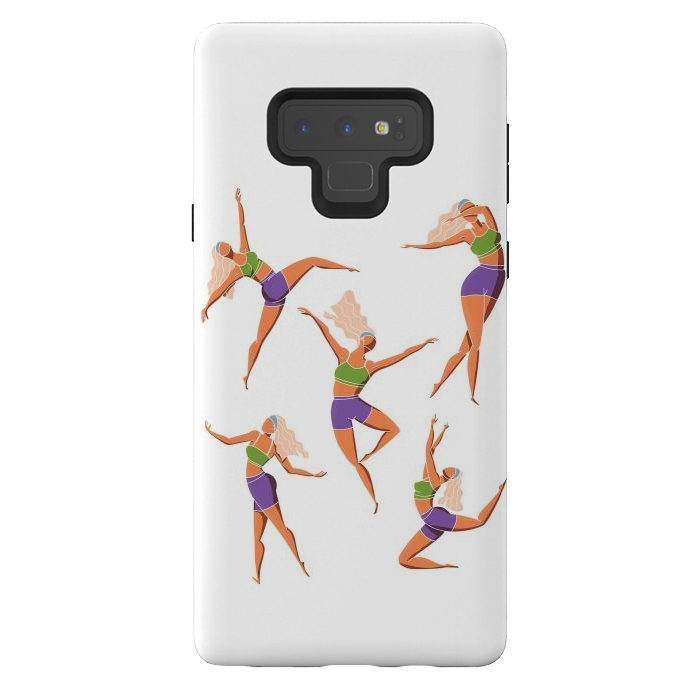 Galaxy Note 9 StrongFit Dance Girl 002 by Jelena Obradovic