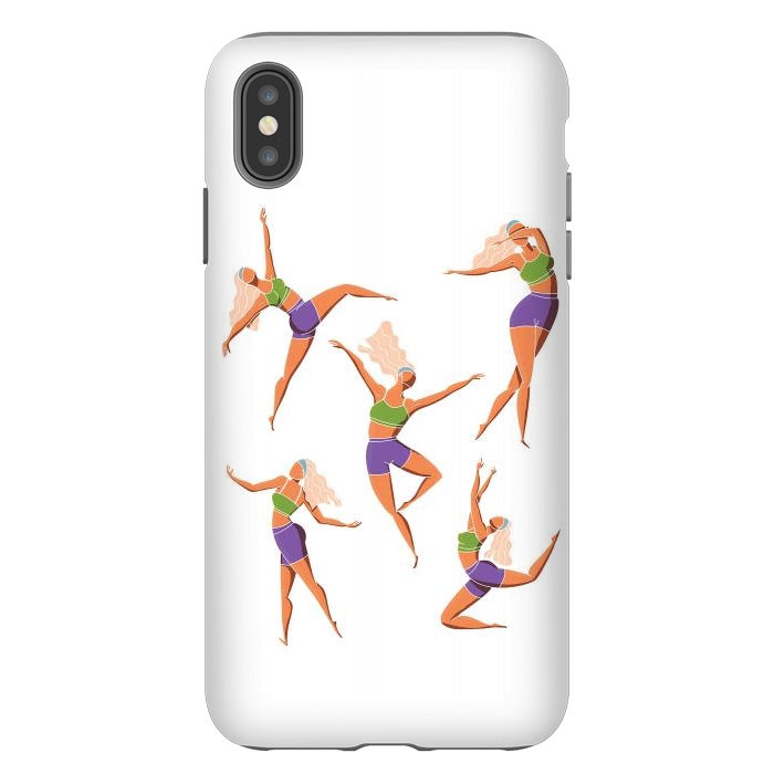 iPhone Xs Max StrongFit Dance Girl 002 by Jelena Obradovic