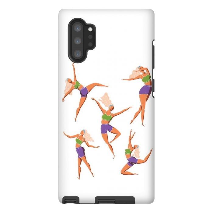 Galaxy Note 10 plus StrongFit Dance Girl 002 by Jelena Obradovic