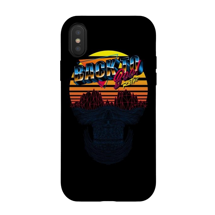 iPhone Xs / X StrongFit Back to Boo! by Afif Quilimo