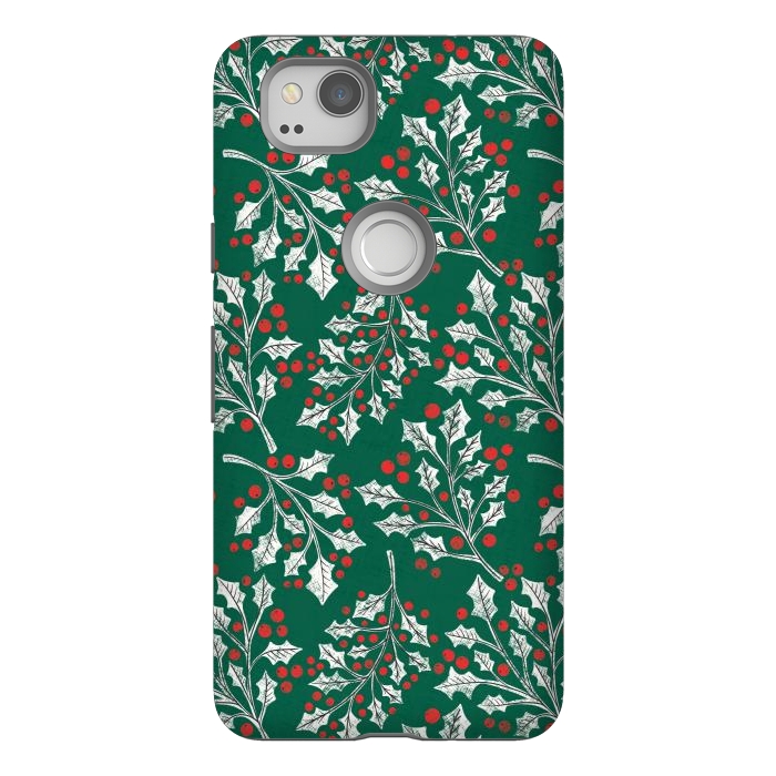Pixel 2 StrongFit Boughs of Holly by Noonday Design