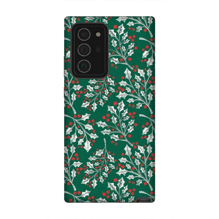 Galaxy Note 20 Ultra StrongFit Boughs of Holly by Noonday Design