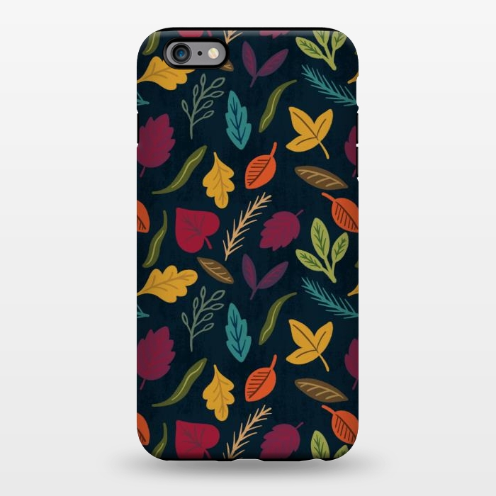 iPhone 6/6s plus StrongFit Bold and Colorful Fall Leaves by Noonday Design