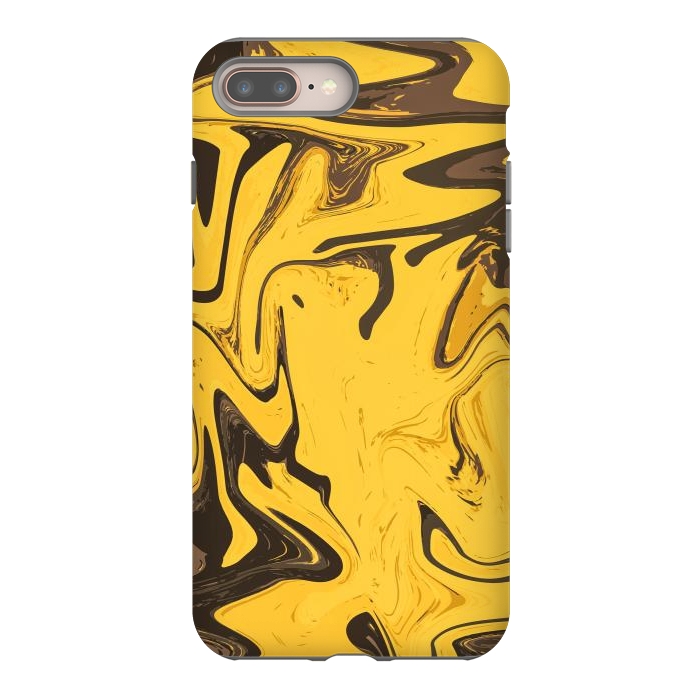 iPhone 8 plus StrongFit Yellowest Abstract by Creativeaxle
