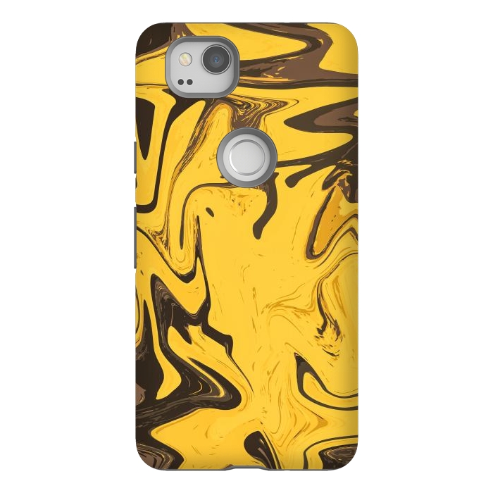 Pixel 2 StrongFit Yellowest Abstract by Creativeaxle