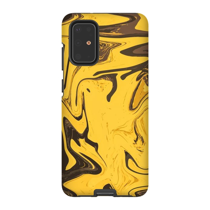 Galaxy S20 Plus StrongFit Yellowest Abstract by Creativeaxle