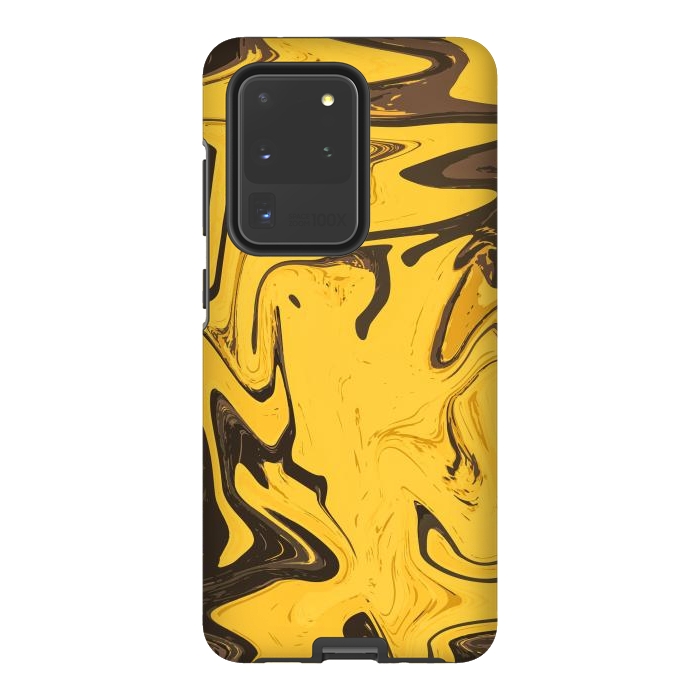 Galaxy S20 Ultra StrongFit Yellowest Abstract by Creativeaxle