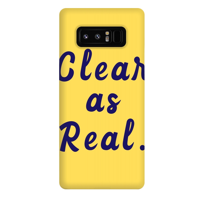 Galaxy Note 8 StrongFit clear as real by MALLIKA