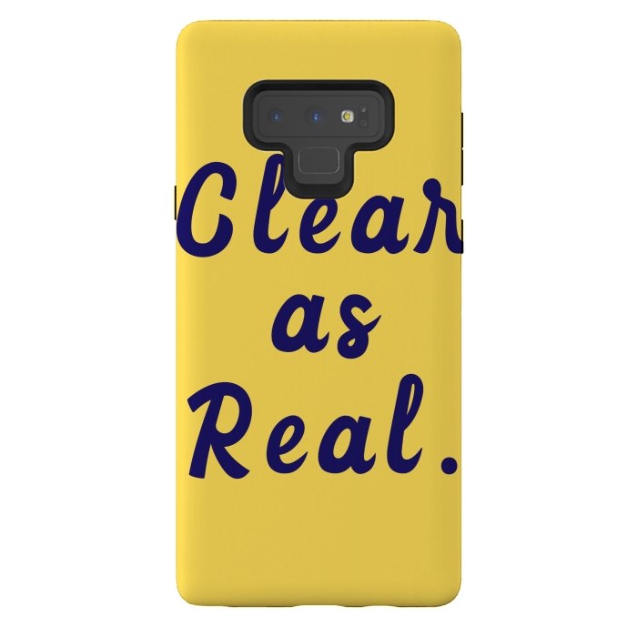 Galaxy Note 9 StrongFit clear as real by MALLIKA