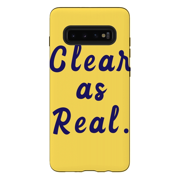 Galaxy S10 plus StrongFit clear as real by MALLIKA