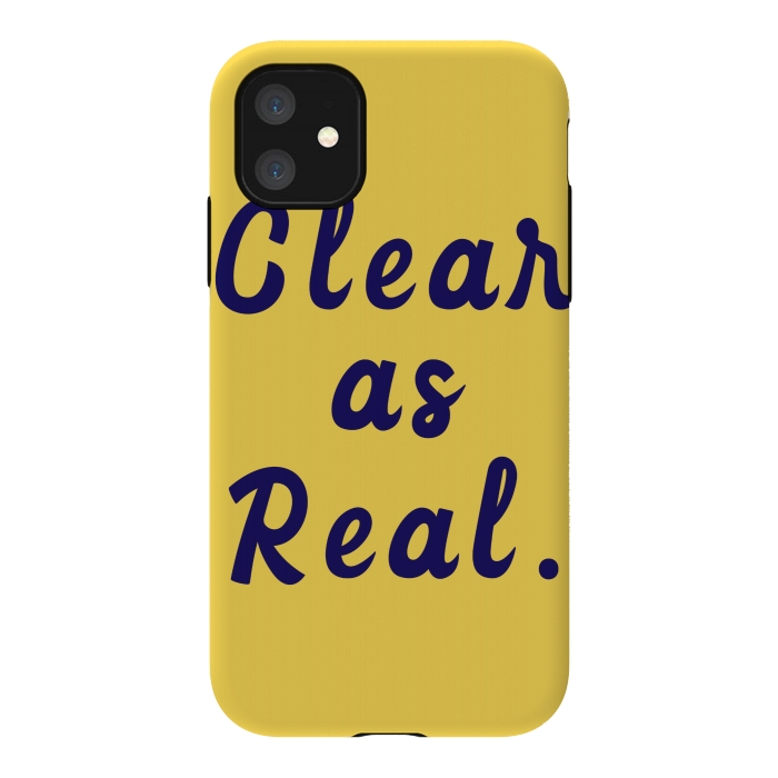 iPhone 11 StrongFit clear as real by MALLIKA