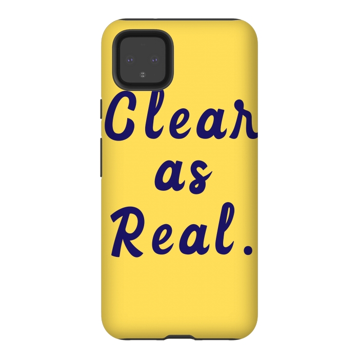 Pixel 4XL StrongFit clear as real by MALLIKA