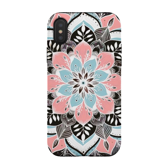 iPhone Xs / X StrongFit Natures floral by Rose Halsey
