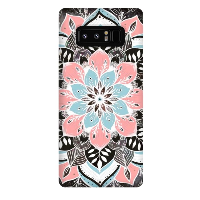 Galaxy Note 8 StrongFit Natures floral by Rose Halsey