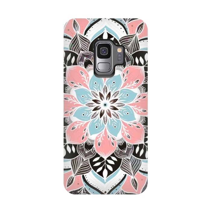 Galaxy S9 StrongFit Natures floral by Rose Halsey