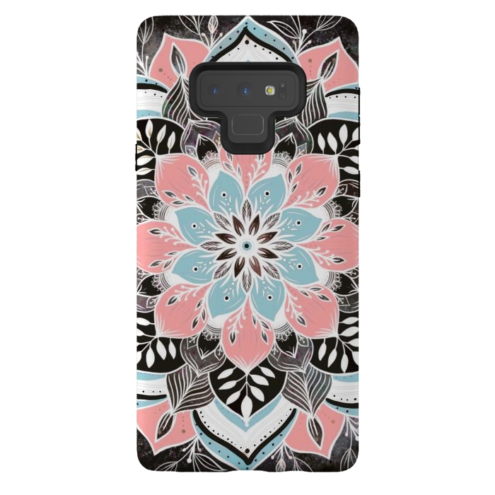 Galaxy Note 9 StrongFit Natures floral by Rose Halsey