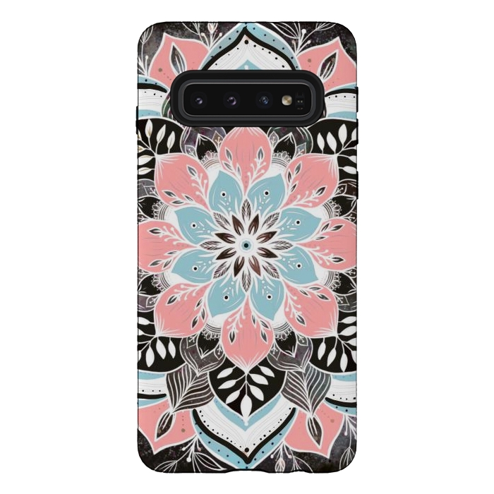 Galaxy S10 StrongFit Natures floral by Rose Halsey
