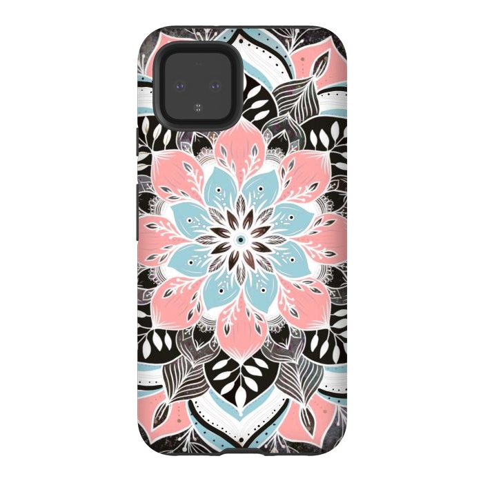 Pixel 4 StrongFit Natures floral by Rose Halsey