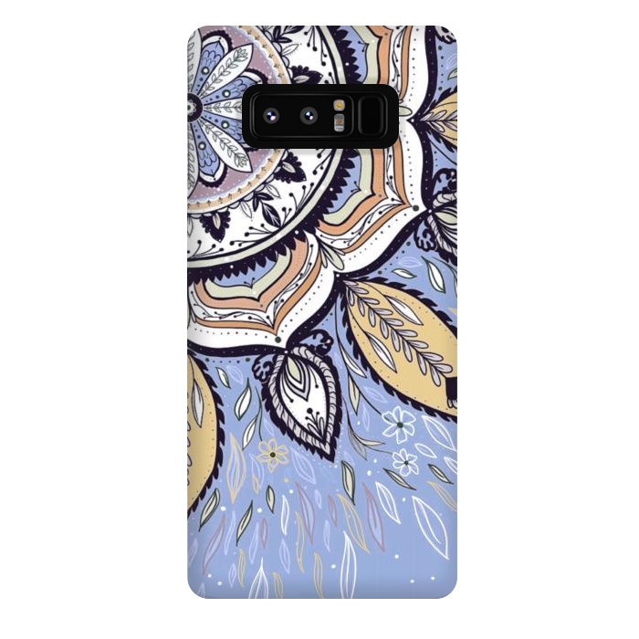 Galaxy Note 8 StrongFit Be a wildflower  by Rose Halsey