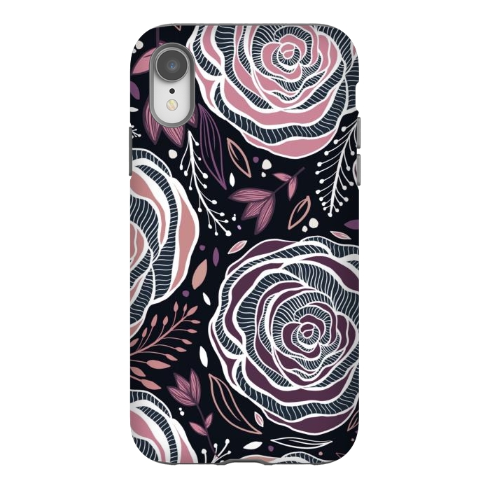 iPhone Xr StrongFit Florals by Rose Halsey
