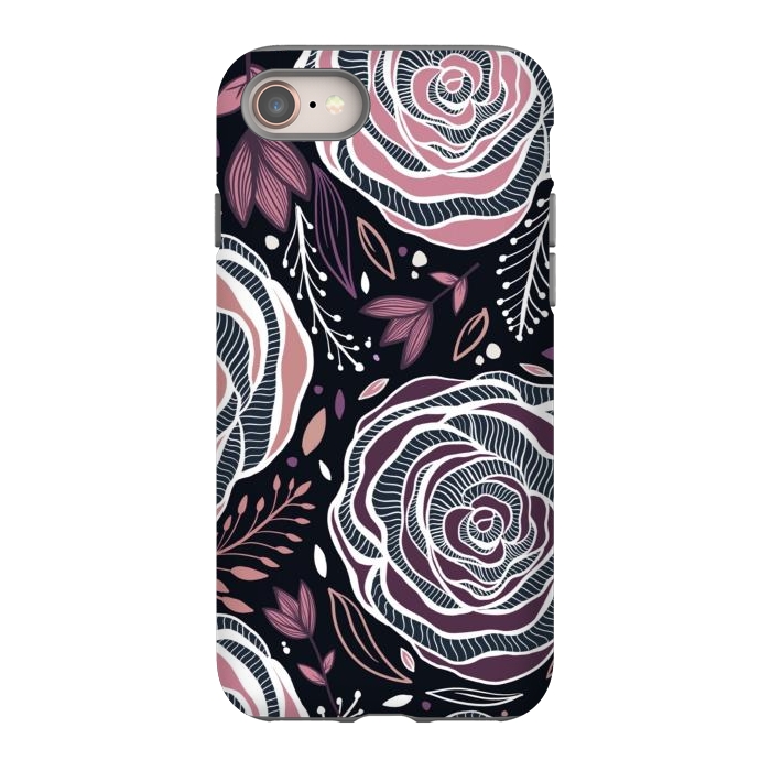 iPhone SE StrongFit Florals by Rose Halsey