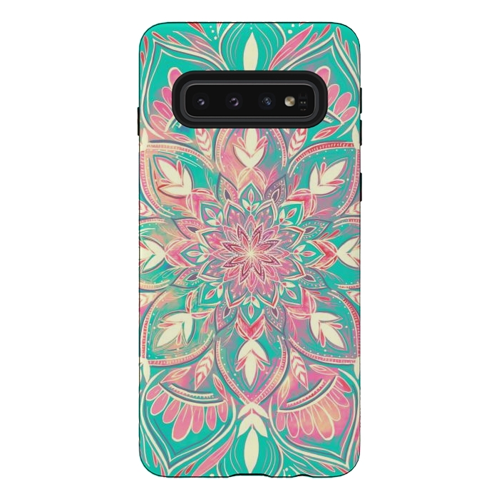 Galaxy S10 StrongFit Peace of mind by Rose Halsey