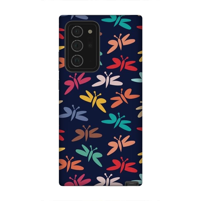 Galaxy Note 20 Ultra StrongFit Butterflies by Majoih