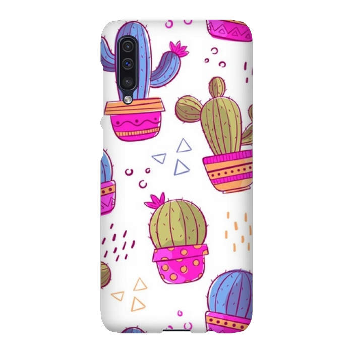 Galaxy A50 SlimFit cactus pattern 45 by MALLIKA