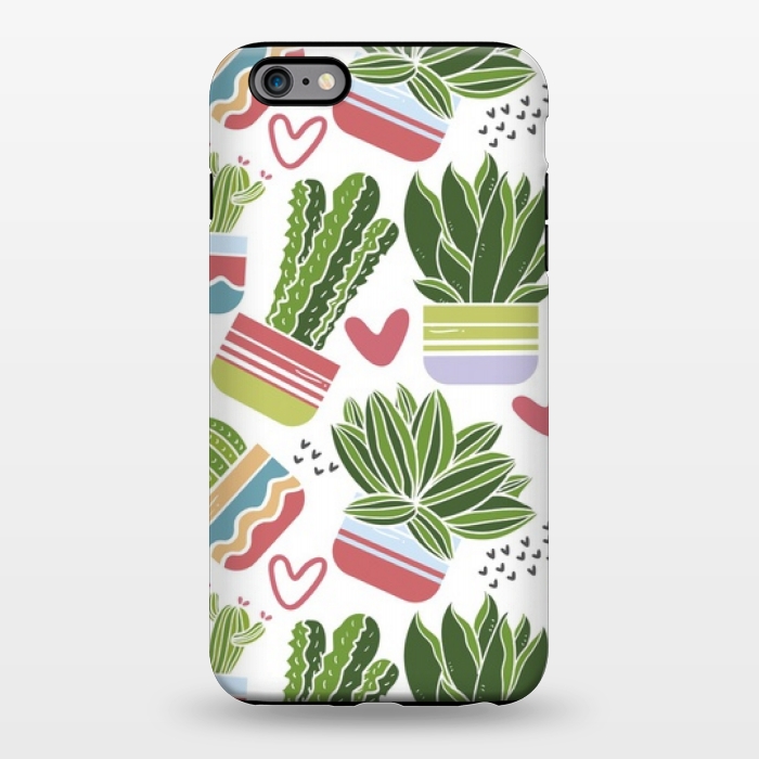 iPhone 6/6s plus StrongFit cactus pattern 7 by MALLIKA