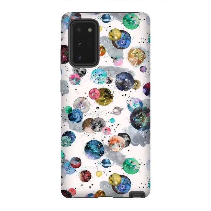 Galaxy Note 20 StrongFit Space Planets by Ninola Design