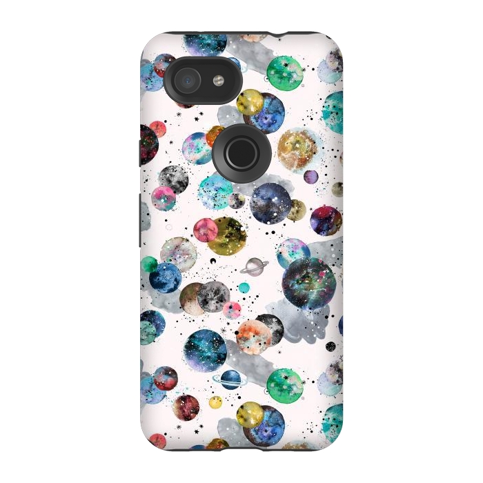 Pixel 3A StrongFit Space Planets by Ninola Design