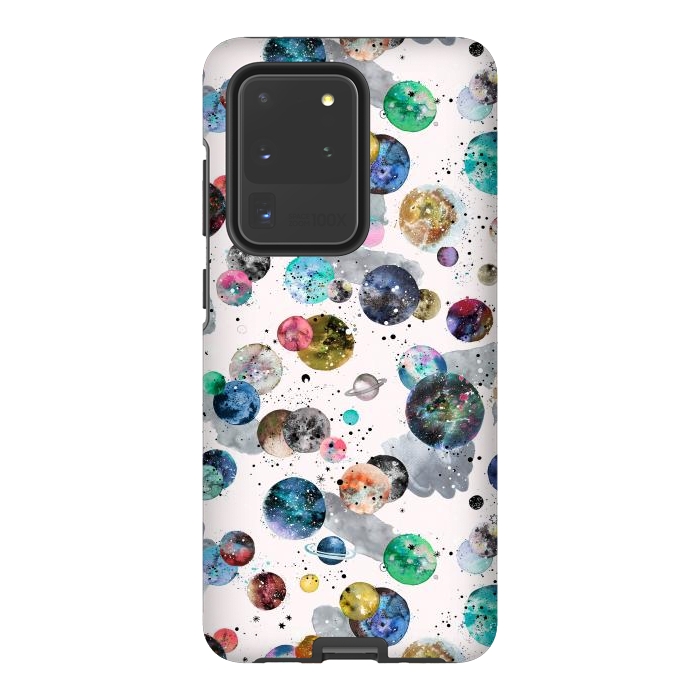 Galaxy S20 Ultra StrongFit Space Planets by Ninola Design