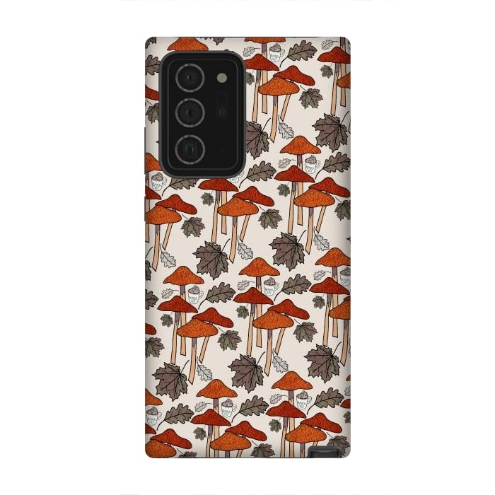 Galaxy Note 20 Ultra StrongFit Autumn Mushrooms  by Steve Wade (Swade)