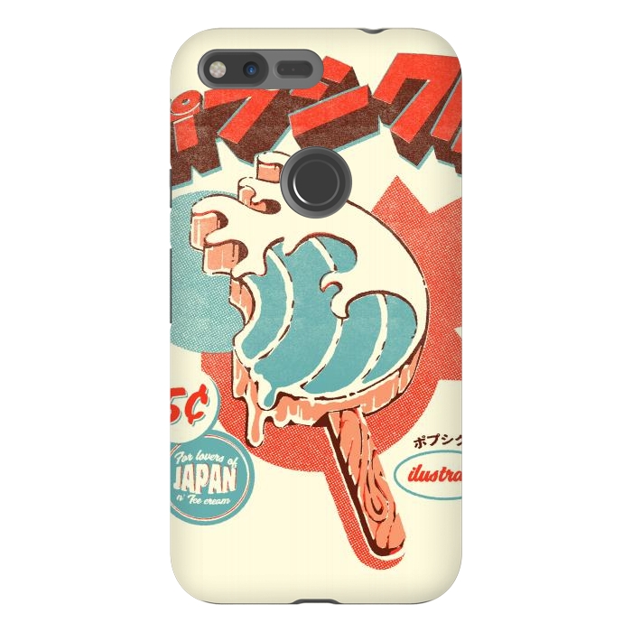 Pixel XL StrongFit Great Wave Ice Pop by Ilustrata