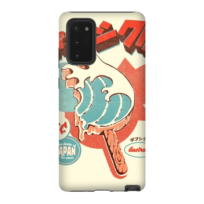 Galaxy Note 20 StrongFit Great Wave Ice Pop by Ilustrata