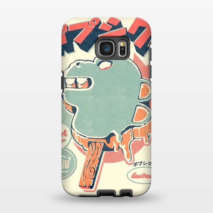 Galaxy S7 EDGE StrongFit Kaiju Ice pop by Ilustrata