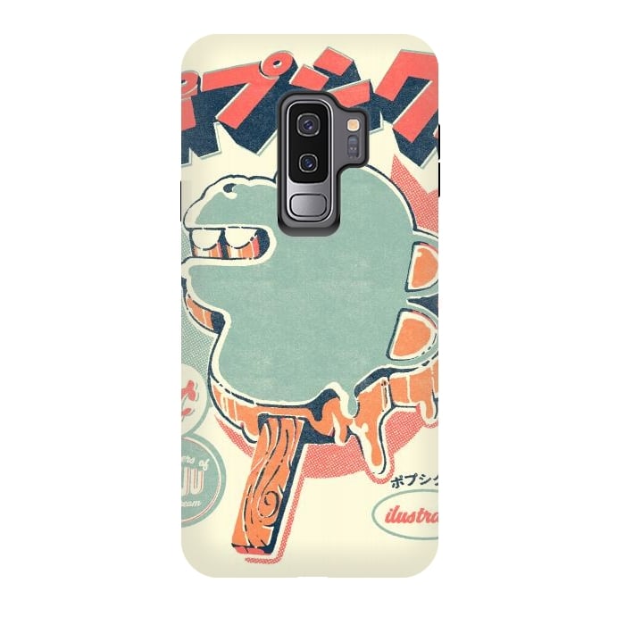 Galaxy S9 plus StrongFit Kaiju Ice pop by Ilustrata