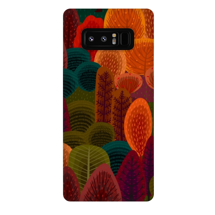 Galaxy Note 8 StrongFit autumn forests colours by MALLIKA