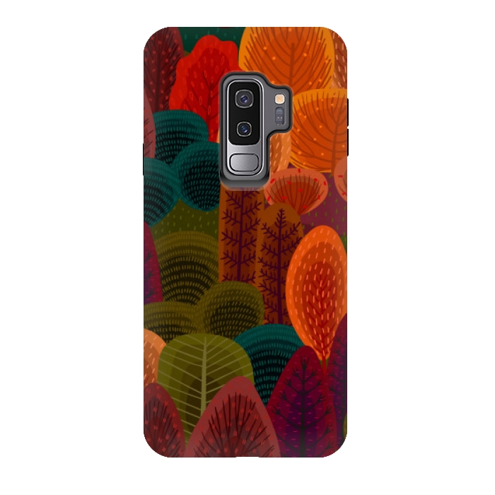 Galaxy S9 plus StrongFit autumn forests colours by MALLIKA