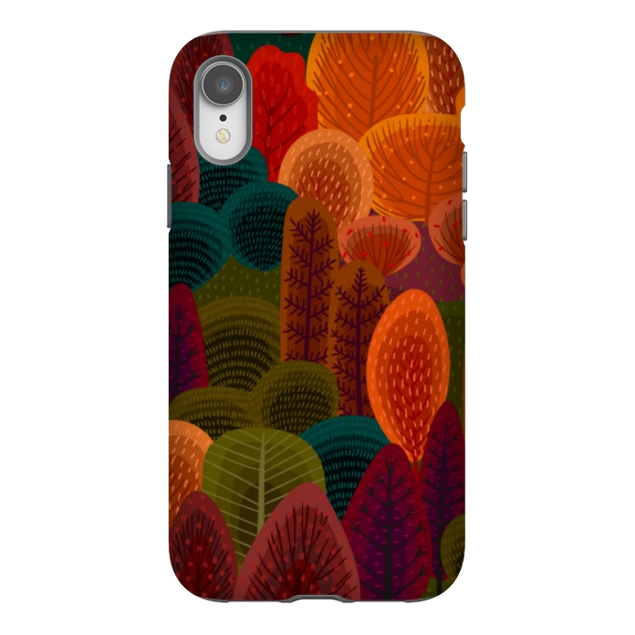 iPhone Xr StrongFit autumn forests colours by MALLIKA