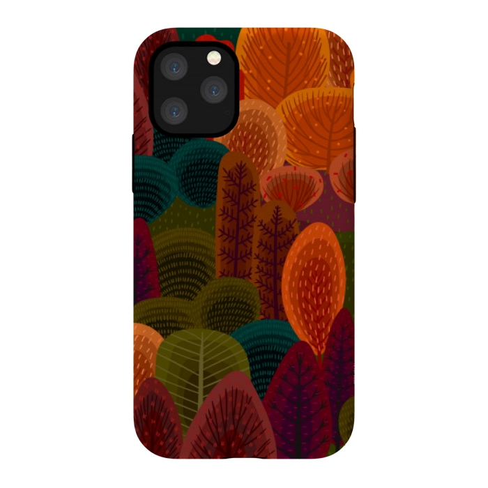 iPhone 11 Pro StrongFit autumn forests colours by MALLIKA