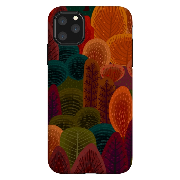 iPhone 11 Pro Max StrongFit autumn forests colours by MALLIKA