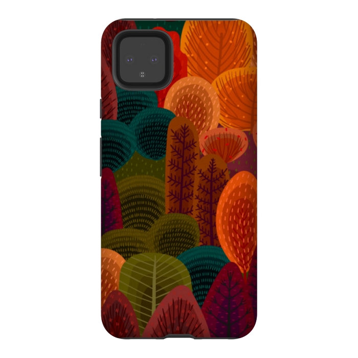 Pixel 4XL StrongFit autumn forests colours by MALLIKA